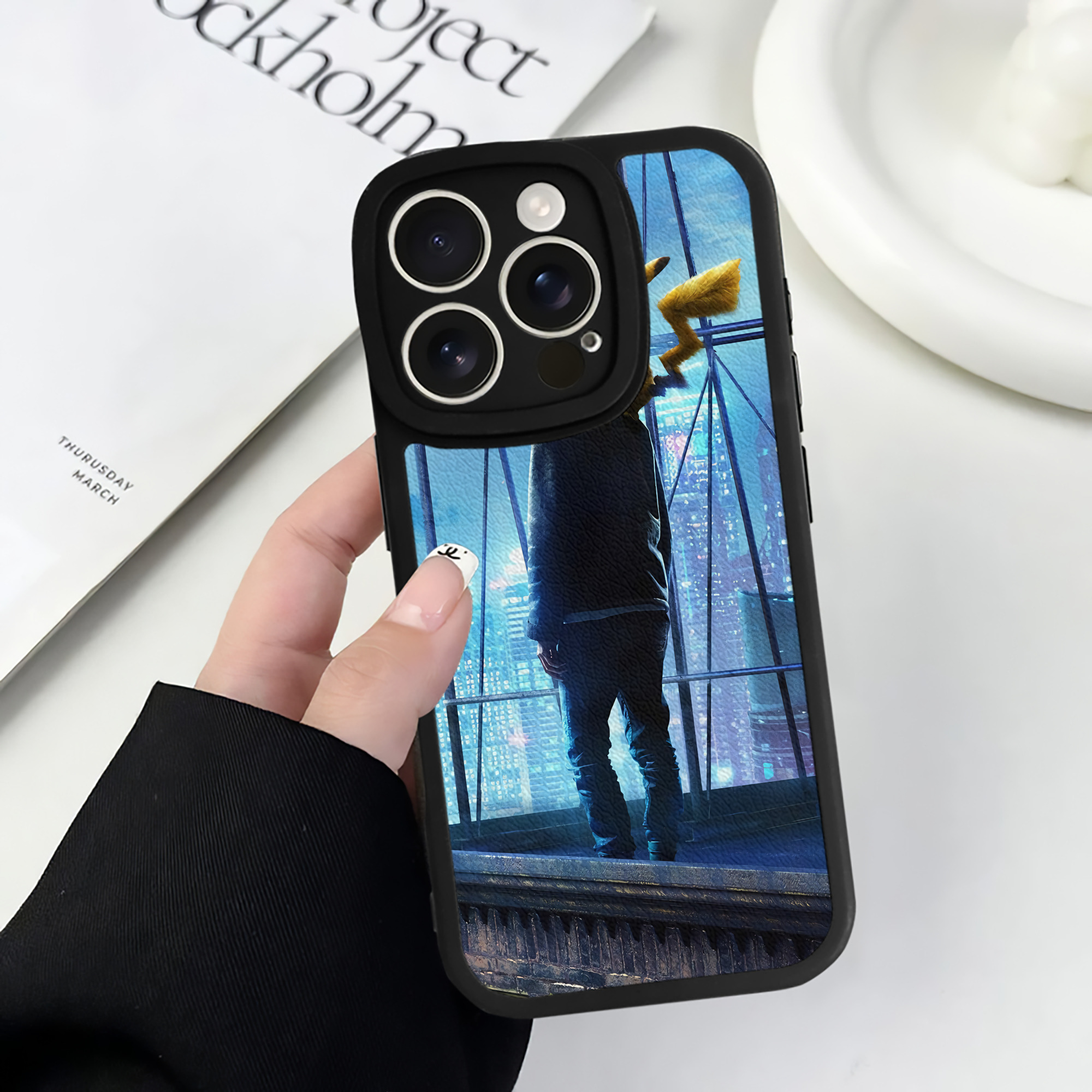 （画像用） ポケットモンスター Pokémon 【iPhone 16シリーズ対応】シリコンスマホケース（レザー調） 材質：シリコン